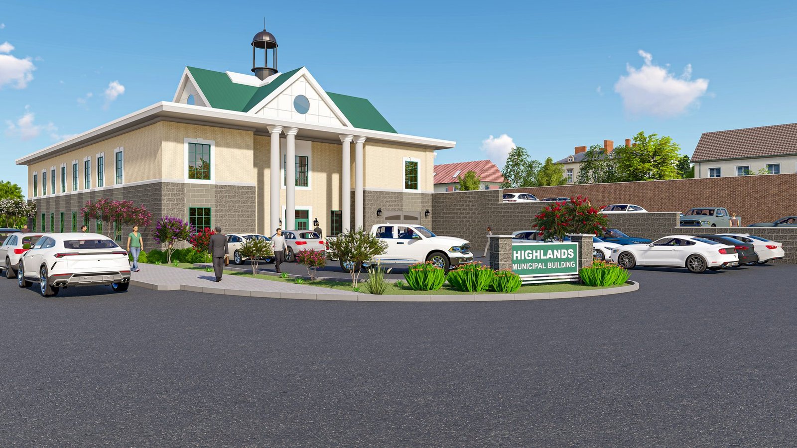 Highlands Municipal Building — Commercial project by ArchiNexis